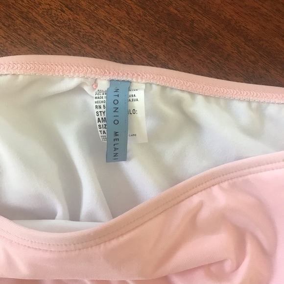 Antonio Melani Blush Bikini Bottoms Size L - Picture 5 of 9